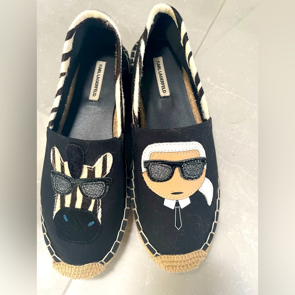 New!!! Karl Lagerfeld - flat shoes (Size 7, 38)